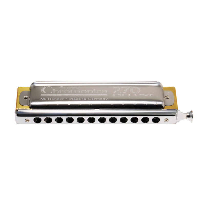 【瑕疵品】Hohner Super Chromonica 270 Deluxe 7540/48 豪華版木格12孔半音階：圖片 3