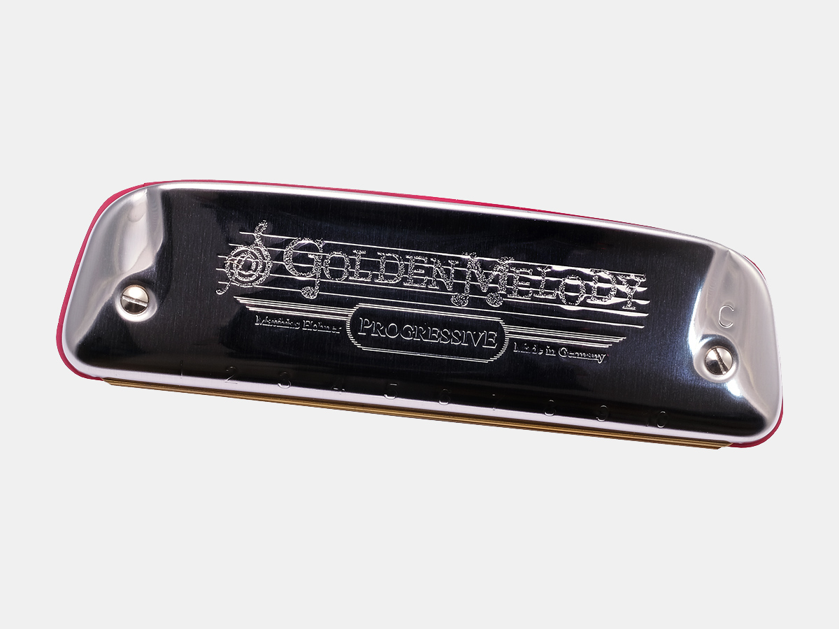 Piastre Armonica Hohner Golden Melody 542 | Chiave A | Ricambio Originale Made In Germany