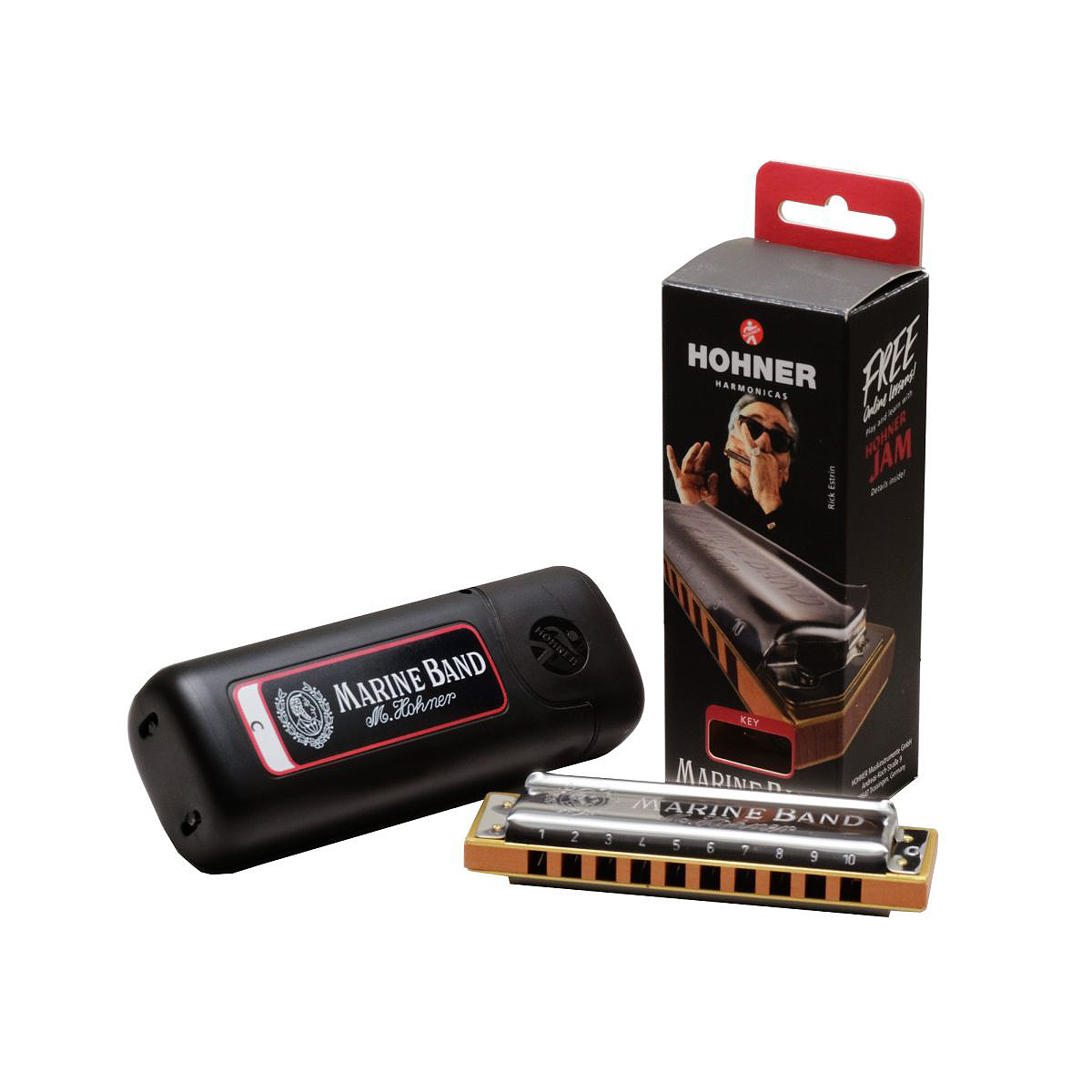 Hohner Marine Band 1896/20 馬利樂團經典版十孔口琴:圖片 2