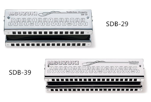 SUZUKI SDB29 Doublebass 倍低音口琴- 黃石樂器- 台灣第一家口琴
