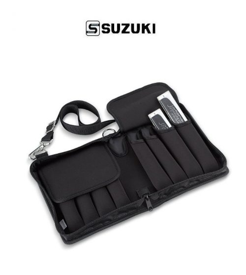 SUZUKI SHC-8 八把裝複音口琴軟袋