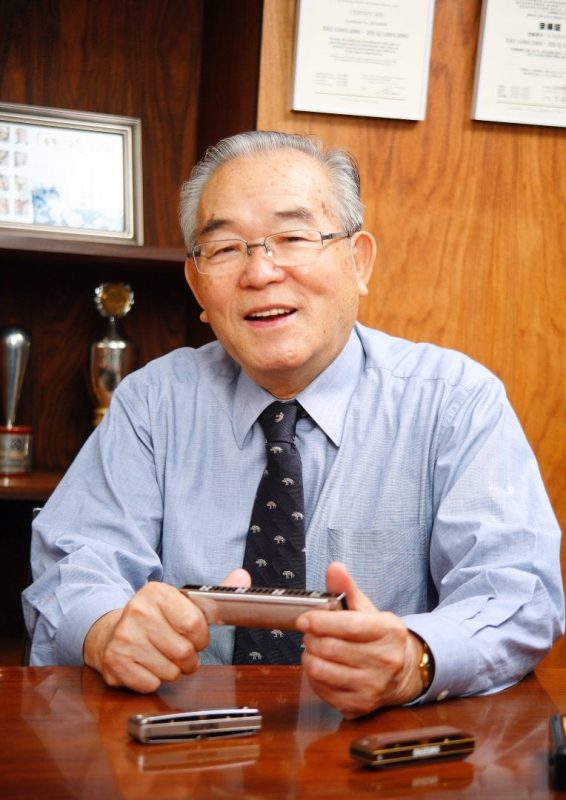 Mr. Manji Suzuki, Chairman & Founder of Suzuki Musical Instrument Mfg. Co., Ltd